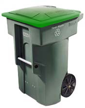 Photo of a Green and Food Waste Cart