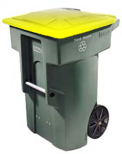 Photo of a Recycling Cart