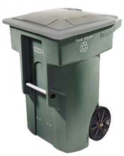 Photo of a Trash Cart